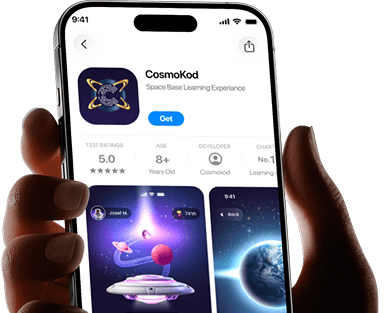 Telefonda CosmoKod uygulamasının mağaza sayfası